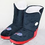 Buffalo Bills Womens Team Color Button Boot Slippers - L