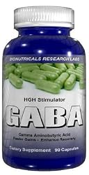 Bionutricals GABA - 90 Capsules 1500mg Gamma Aminobutyric Acid Amino Acid as a Neurotransmitter
