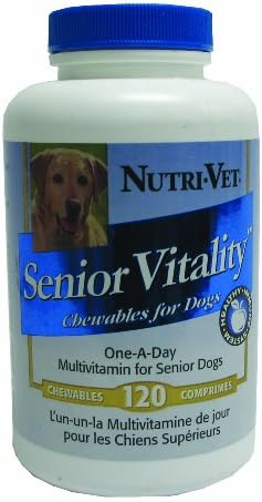Nutri-Vet Senior Vit Balance of Vit. Minerals and antioxidants for Senior Dogs