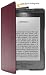 Custodia Amazon in pelle con luce per Kindle, colore: Viola (adatta solo per Kindle)
