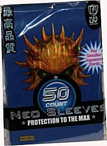 Max Protection Blue Skull Yugioh Sleeves - 50 Ct.