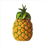 Hawaiian Pineapple Box Swarovski Crystals 24K Gold Jewelry, Trinket, Pill Box FREE SHIP! Certificate of Authenticity