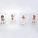 NUDEY CUTIES Pinup Art Sexy Girl BEER STEINS Hula Pirate