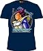 Search : Dragonball Z Vegeta Saiyan Circle Glow Navy Adult Tee T-Shirt