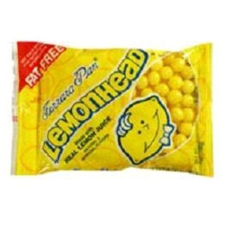 Ferrara Pan Hanging Bag Lemon Heads, 6.5-Ounce Bags (Pack of 24) by Ferrara Pan