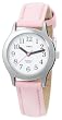 Timex Kids' T79081 My First Timex Pink Leather Strap Watch