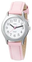 Timex Kids' My First Timex Pink Leather Strap Watch #T79081