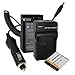 Battery+Charger for Kodak EasyShare M753 M763 M853 V550 M320 M340 Digital Camera