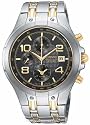 Pulsar Men's Alarm Chronograph Two-Tone Stainless Steel Watch #PF3667