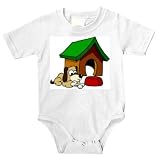Onesie with bone, dog, puppy