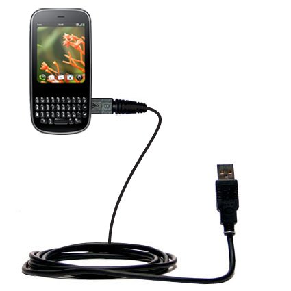 Classic Straight USB Cable for the Palm Pixi with Power Hot Sync and Charge capabilities - uses Gomadic TipExchange Technology