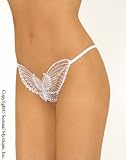 G-string with applique lace front - Sensual Mystique