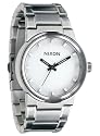 Nixon CANNON Band: Stainless Steel Face: White (A160)