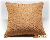 Bovary Ochre Throw Pillow By Ashley Furniture