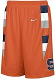 Syracuse Orangemen Orange NCAA Screen Printed Replica Basketball Shorts By Nike Team Sports