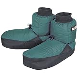 TAIGA Men's & Women's Goosedown Down Booties Foot Warmers, Teal, MADE IN CANADA