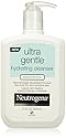 Neutrogena Ultra Gentle Hydrating Cleanser, Creamy Formula, 12 Ounce
