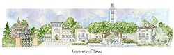 University of Texas - Collegiate Scenes - 9 x 18 Inch