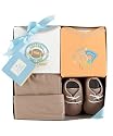 Small Wonders 4 Piece Layette Gift Set - boy, 0-6mos