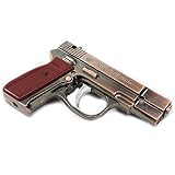 Classic Gun Shape Lighter Pistol Gas Jet Torch Cigar Lighters Led
