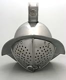 Gladiator Goliath Helmet with Steel Plume - Roman Fighting Helm