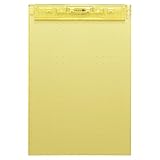 リヒトラブ 超薄型クリップボード  A5067-5 A4E 黄
