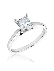 Certified Preferred Diamond Solitaire Ring 1ct