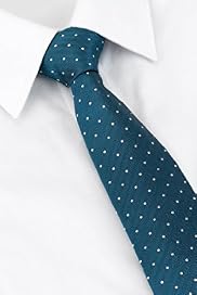 Autograph Pure Silk Textured Spotted Tie