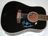 James Taylor Autographed Signed Fire & Rain Guitar PSA/DNA