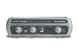 M-Audio Fast Track USB - Record Guitar and Vocals on Your Computer-Complete with Effects