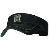 Nike Hawaii Warriors Black Swoosh Visor