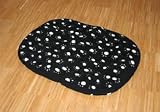 Eigenschaften insatech  / Fleece Hundedecke, schwarz Pfoten Gr.4