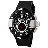 Men's S1 Chronograph Black Polyurethane