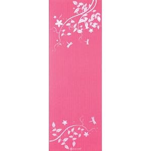 Gaiam Printed Yoga Mat (Dragon Fly)