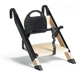 Minui HandySitt Portable Highchair Black with Birch wood Minui HandySitt Portable Highchair Black with Birch wood