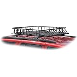 Black Widow Roof Cargo Storage Basket RB-DLX-V2 by Rage Powersports