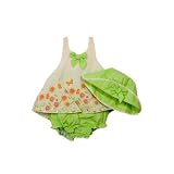 Infant Girls Field of Flowers Bubble Romper and... by Baby Togs