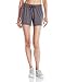 Champion, Lightweight Lounge, Soft Jersey Comfortable Shorts for Women (Plus Size Available), Granite Heather, Large
