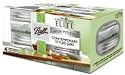Ball Collection Elite #1440061162 4 PK 8Z Wide-Mouth Platinum Jars