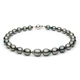 41sYafzTkyL. SL160  Black Baroque Tahitian Necklace   10 14mm, 36 Inches, AA+ Quality