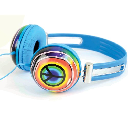 iWorld Peace Jams Headphones - Compatible with Apple IPod/IPhone and MP3 Player