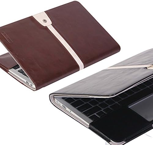 inntzone INTC-MA11 Advanced Diary-Type Slim Case Exclusively For The Macbook Air 11 Inch Brown