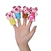 8pcs the Three Little Pigs Finger Puppets Nursery Rhyme/Fairy Tale Set