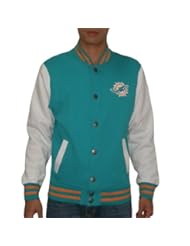 From Amazon.com. Click for details:
 Sports: NFL Miami Dolphins Mens Warm Athletic Button Down Sweatshirt Jacket (Athletic Slim Fit) Large Green - NFL Sports: NFL Miami Dolphins Mens Warm Athletic Button Down Sweatshirt Jacket (Athletic Slim Fit) Large Green - NFL