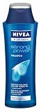 Nivea for Men Strong Power Shampoo, 250 ml, 2er Pack (2 x 250 ml)