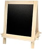 Table Easel W/chalk & Dry Erase Boards ~Display ,New!