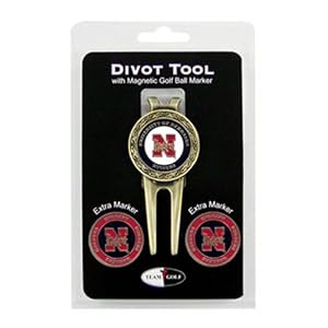 NCAA Nebraska Divot Tool and Marker Set by 