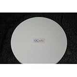 LA Crafts Brand 8x1 Inch Smooth Foam Craft Disc - 12 Pack