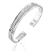 Sterling Silver Designer Bangle - 8