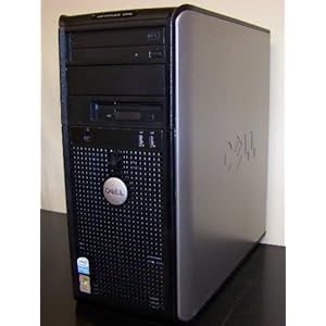 Dell Optiplex 320 Tower Computer, Powerful Intel 3.0GHz LGA 775 CPU, Super Fast 1GB Interlaced DDR2 Memory, Crystal Clear ATI Radeon Xpress 1100 Chipset Onboard Video, Super Fast 80GB SATA Hard Drive, DVD/CDRW, Burn CD's for Data/Music, Intregrated Nic/Audio, Keyboard/Mouse Included, Providing Power for Today and Future Needs, Wireless Capable (Adapter Sold Separately), XP Professional SP3